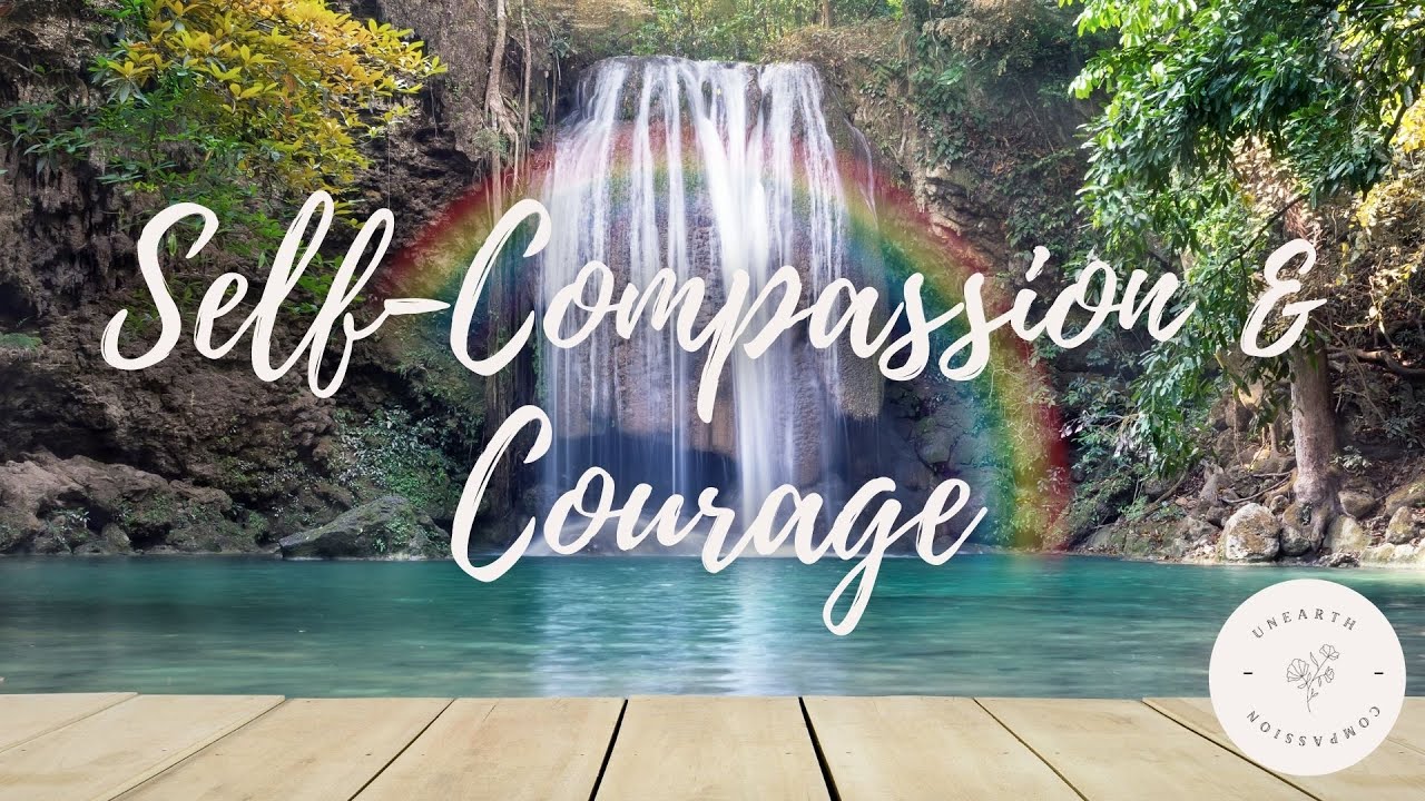 5-минутная медитация сострадания к себе и смелости | Медитация для обретения смелости через состр...