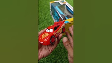 Unboxing and Testing RC Bus Tayo and McQueen Diecast No Talking With Natural Sound Water