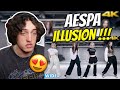 aespa 에스파 '도깨비불 (Illusion)' Dance Practice + Lyrics (Reaction !!!) | Yummy In My What Now ?!?😳