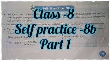 new learning composite mathematics class 8 self practice 8b | Schand maths solutions chapter 8ex 8b