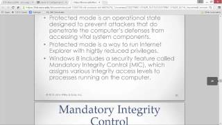 Lesson 8 Lecture - Configuring Internet Explorer
