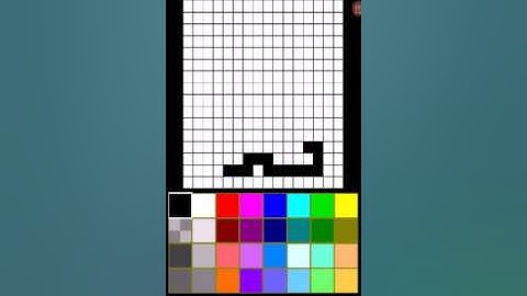 Pixel art tutorial : mario maker megaman