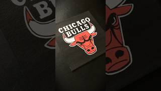 CHICAGO BULLS ⬜🟥 Logo Drawing | NBA Team Logo