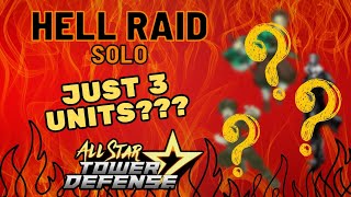 all star tower defense - raid hell - solo