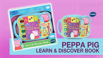 Vtech Peppa Pig Learn and Discover Book #vtech #peppapig