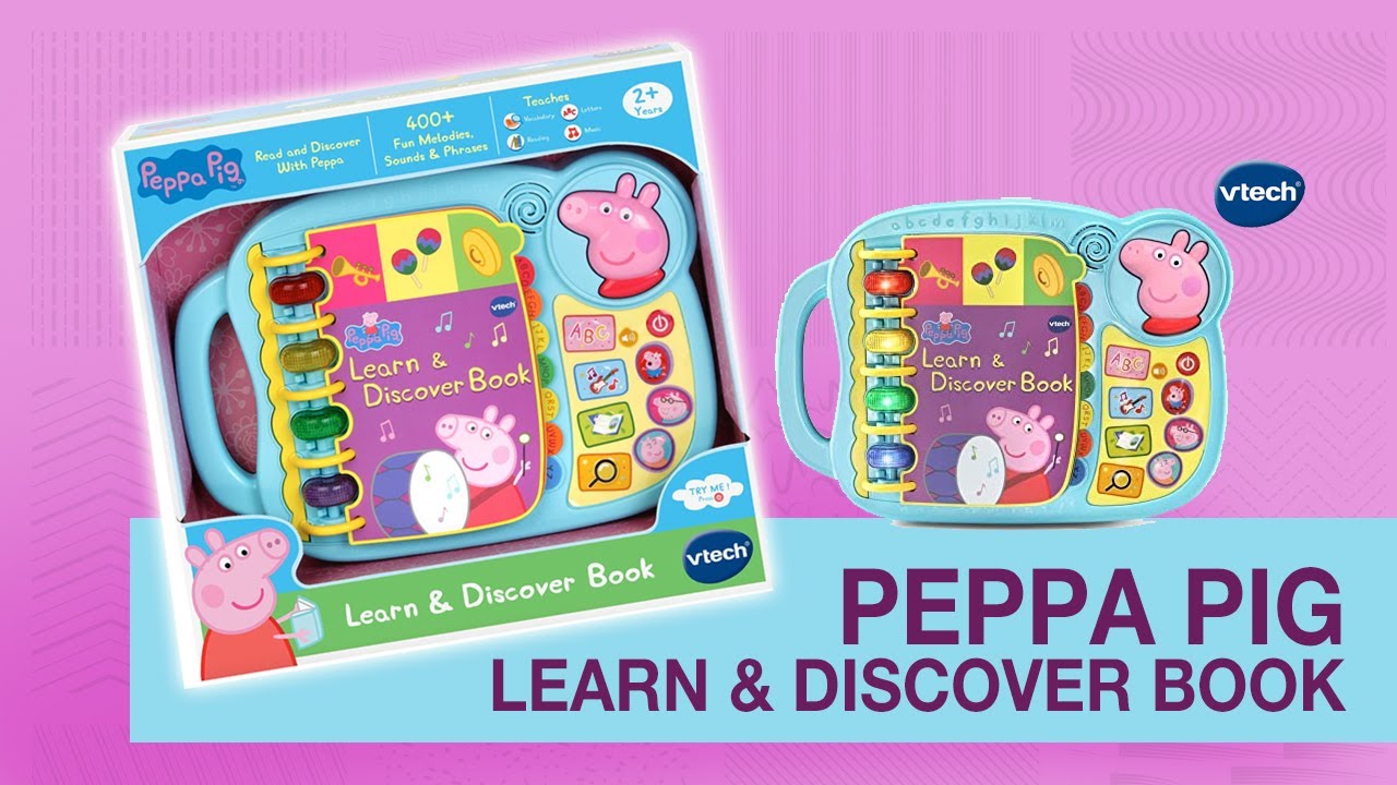 VTech Peppa Pig Learn & Discover Book 