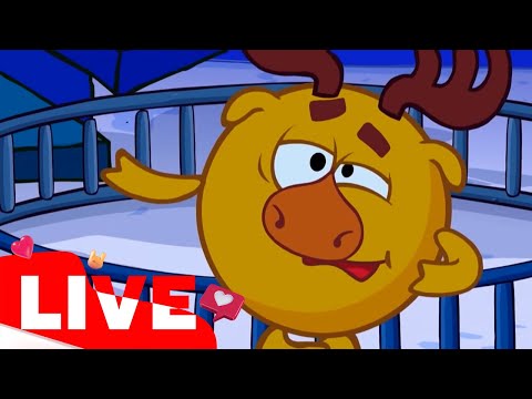 Прямой Эфир! Live Смешарики 2D. Зима Со Смешариками!