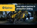 Simba E60 S Your Robust Partner In Production Drilling Simba E60 S Your Robust Partner In Production Drilling