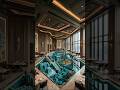 3D Sunken City Restaurant Tour #RoomTour #CommercialDesign #EpoxyFloor #UniqueDesign