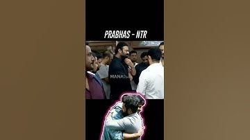 Prabhas - Jr NTR Bonding 🔥😍| #prabhas #salaar | Devara | Kalki | #ntr