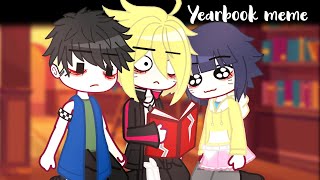 Yearbook meme | Naruto/Boruto | Modern AU (?) | Ft. Uzumaki Family | Gacha club