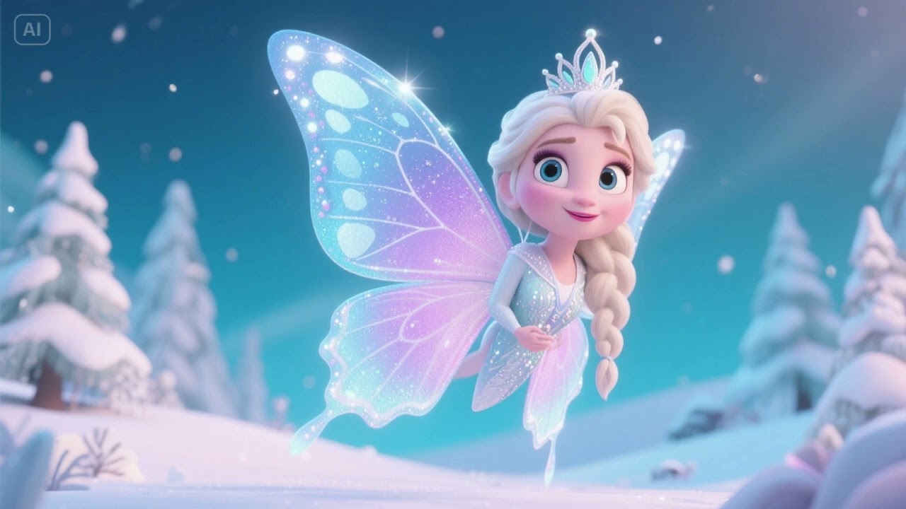 “Elsa’s Sparkling Aurora Wing Butterfly 2 | Magical Kids Adventure Song!”