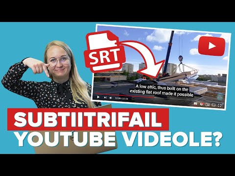How to add SRT subtitle file to your Youtube video?