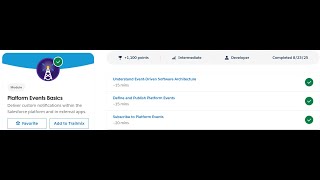 Define and Publish Platform Events || Platform Events Basics