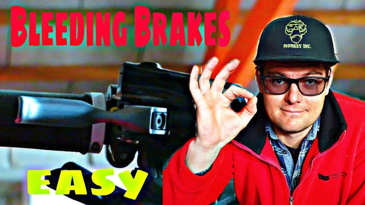 How To Bleed Hydraulic Disc Brakes On a Mountain Bike YouTube
