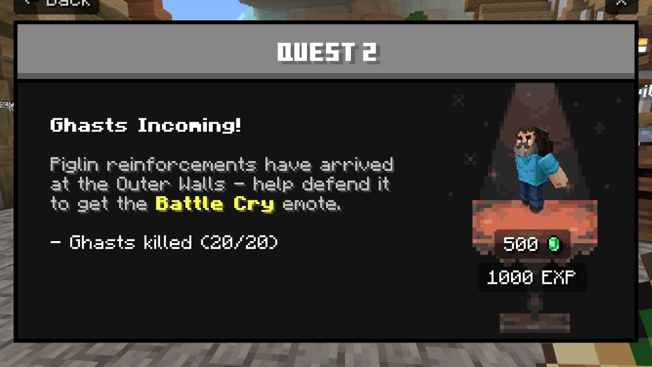 How I Unlocked The Second Quest Of The "A Minecraft Movie Live Event ...