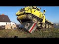 Танк БАТ-М раздавил ИНОМАРКУ! Russian bat-2 tank crushed the car!