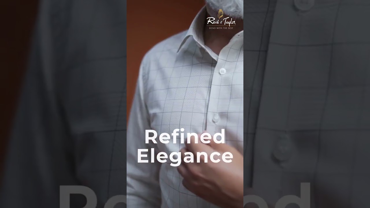 Redefine your look with premium shirting fabric by Reid & Taylor.