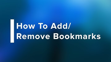 How to Add/Remove Bookmarks in Safari