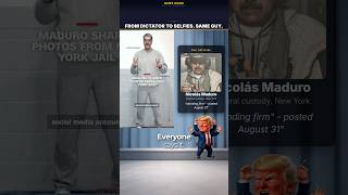 FROM DICTATOR TO SELFIES. SAME GUY. #maduro #venezuela #trump #news #parody