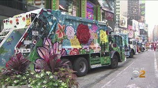 Sanitation Trucks Get Makeover For 'Trucks Of Art' Project