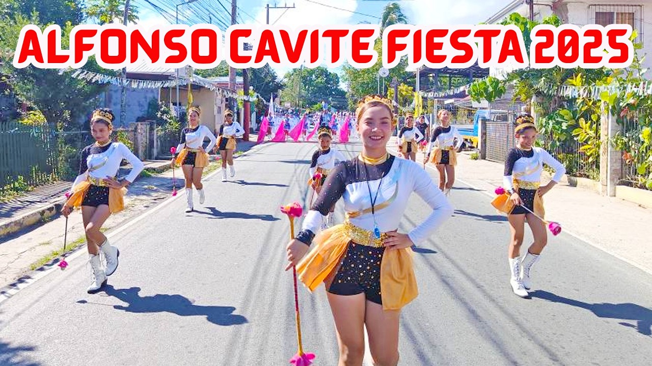 ALFONSO CAVITE TOWN FIESTA 2025 - Grand Marching Band Parade
