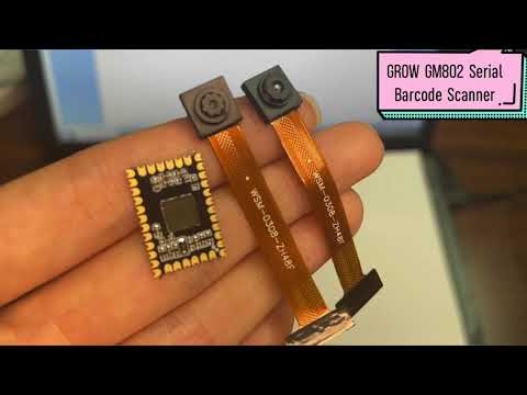 GROW New GM802 Serial Small Barcode Scanner DC3.3V 1D/2D USB UART Interface