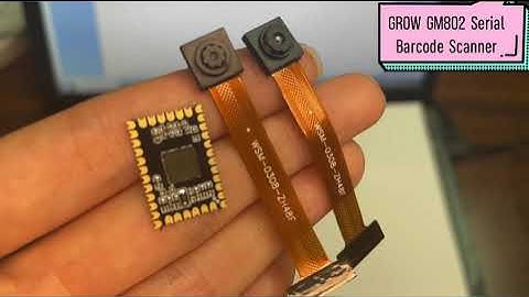 GROW New GM802 Serial Small Barcode Scanner DC3.3V 1D/2D USB UART Interface