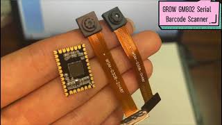 Celebrity GROW New GM802 Serial Small Barcode Scanner DC3.3V 1D/2D USB UART Interface Wealth