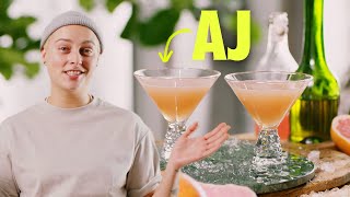 We found a drink with A.J's name on it! | Absolut Drinks with A.J.