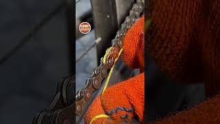 String Trick to Split a Bike Chain! #bike