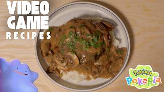 Making the Mushroom Hamburg Steak from Pokopia! screenshot 2