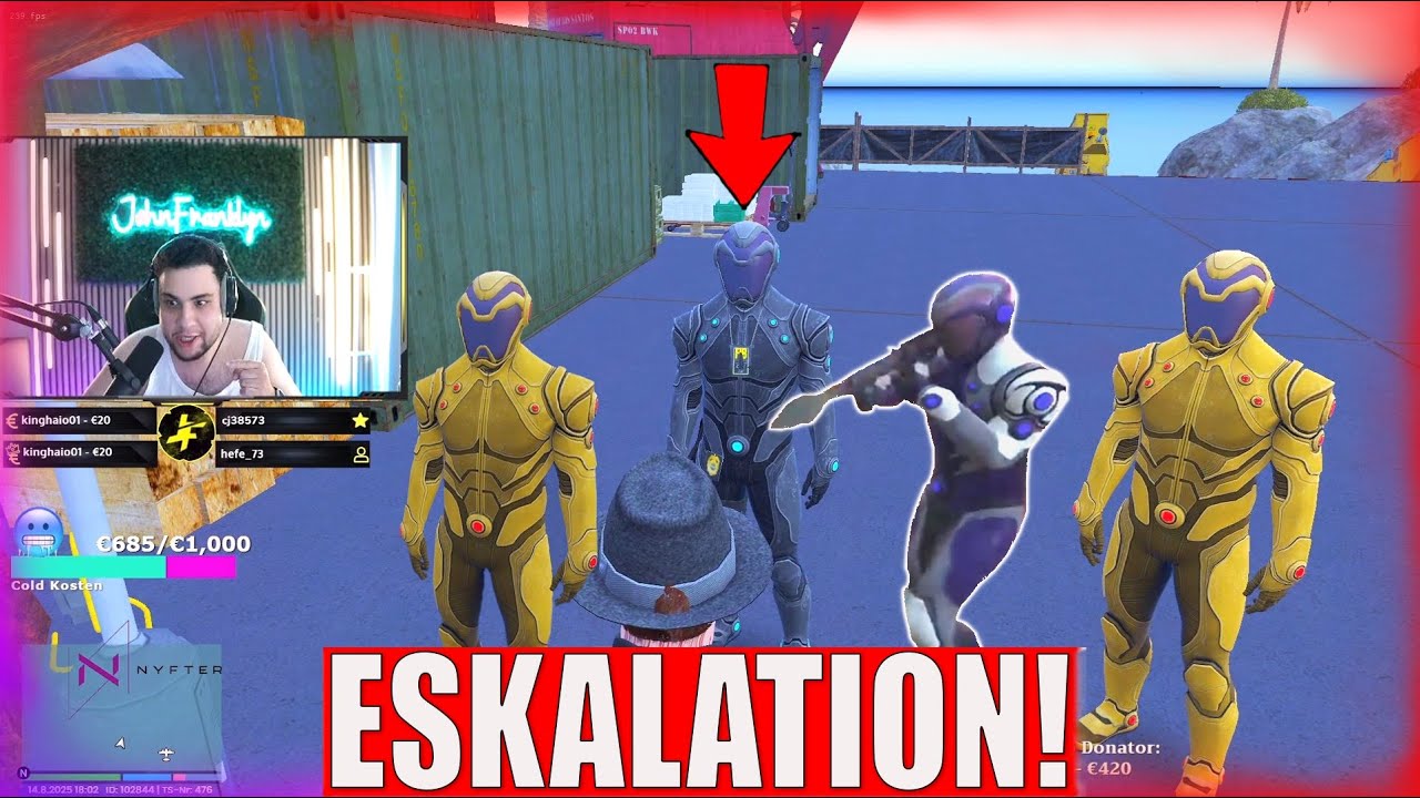 JOHN FRANKLYN PERMA BAN WEGEN CHEATING?!😱 (ESKALIERT KOMPLETT) GVMP HIGHLIGHTS 