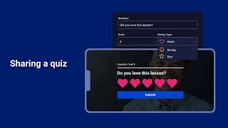 Sharing a Quiz