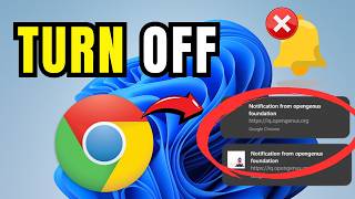 How To Stop Notifications On Chrome In Laptop (2026)