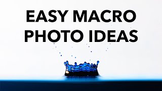 Macro Photography Ideas You Can Do At Home