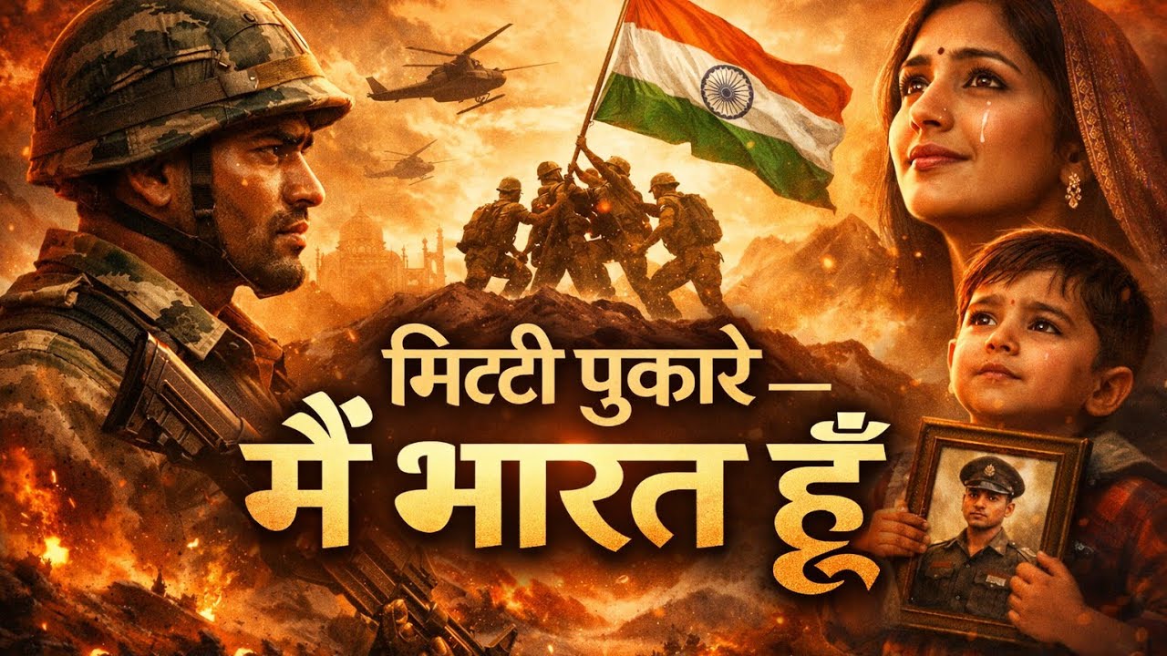 मिट्टी पुकारे – मैं भारत हूँ 🇮🇳 | Powerful Deshbhakti Song 2026 | Indian Army Tribute
