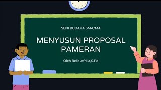 MENYUSUN PROPOSAL PAMERAN | Seni Budaya SMA/MA #senibudaya