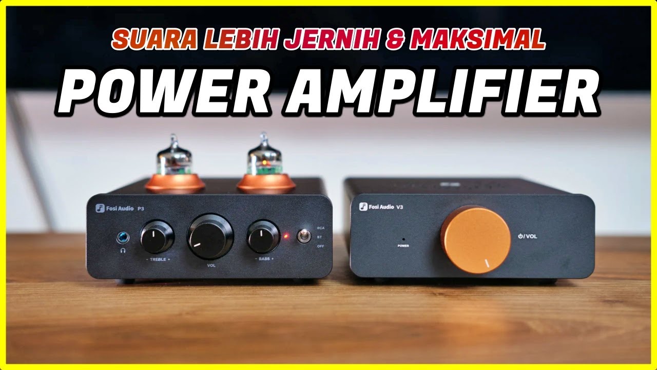 TERBARU! 10 Rekomendasi POWER AMPLIFIER TERBAIK 2025 – Untuk Lapangan dan Subwoofer Rumahan
