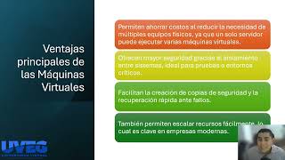 "Uso de máquinas virtuales" 1ra Jornada de webinars, Ingeniería en Desarrollo de Software screenshot 3