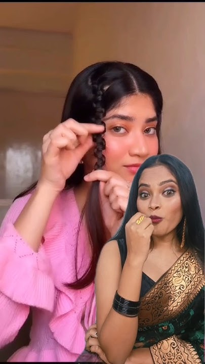  I try viral snake braid hair style 😮🤩#viral #trending #youtubeshorts # ...