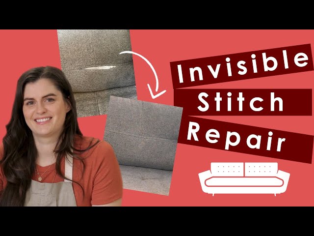 How do I repair a fabric sofa burn? : r/upholstery