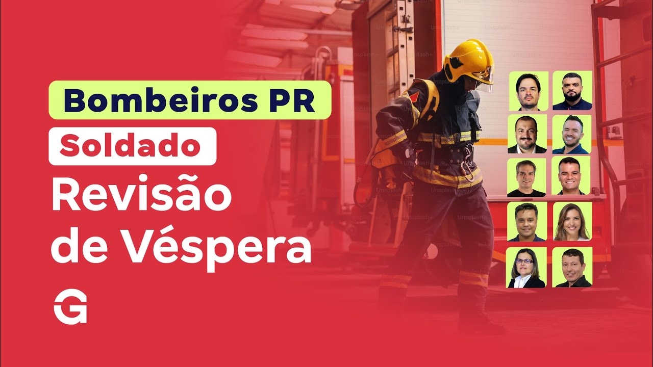 Concurso Bombeiros PR: Revisão de Véspera para Soldado
