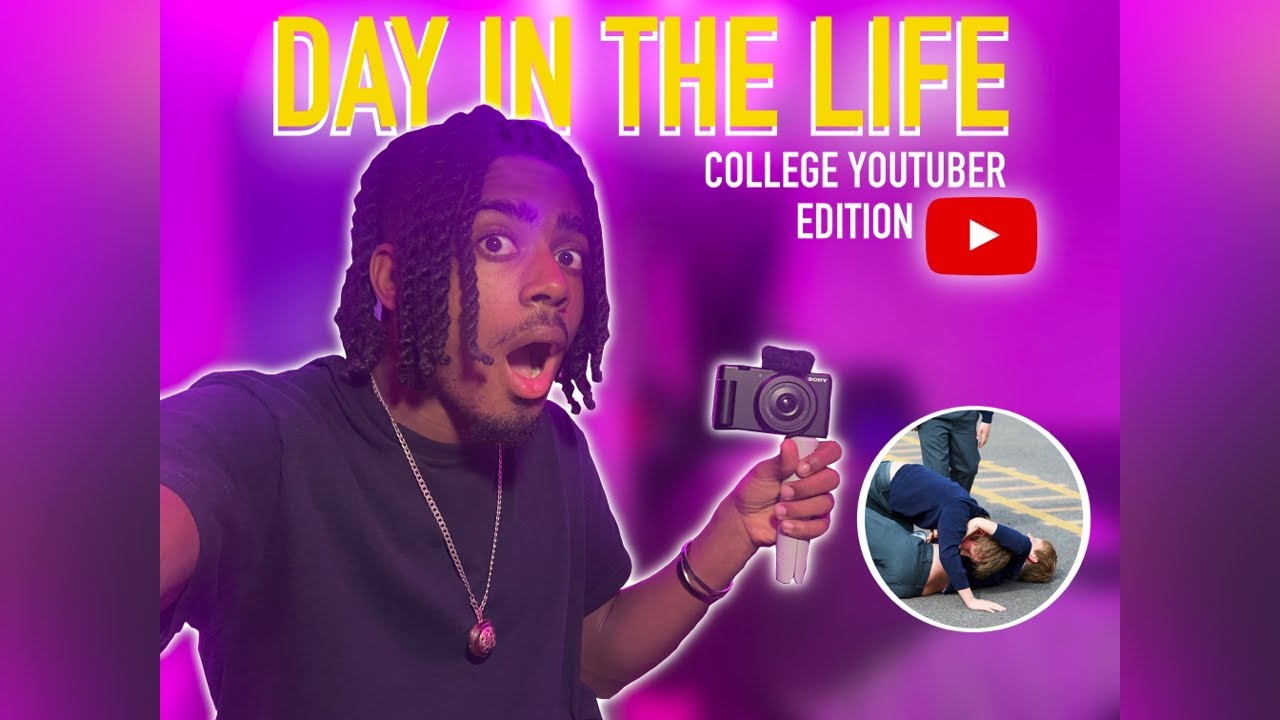 Day in a Life as a College YouTuber (pt1) - YouTube