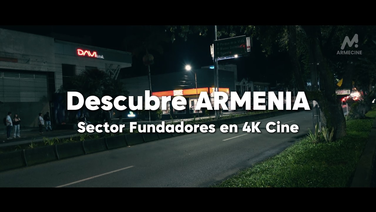 Descubre ARMENIA 🇨🇴 | Sector Fundadores en 4K Cinemático #armeniaquindio #colombia #cinematiccity