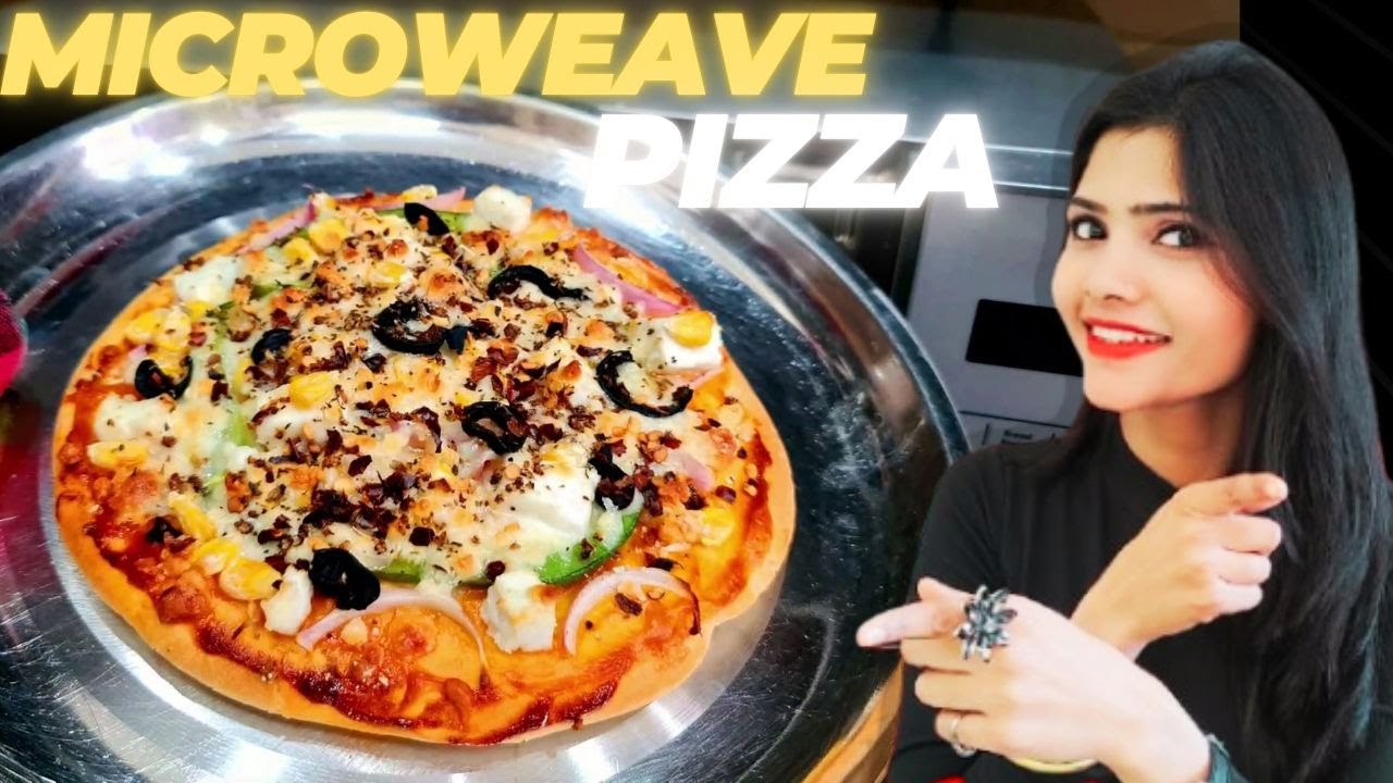 Haier Microwave Oven Pizza | Haier Microwave Oven | How To Use | How To Make Pizza In Microwave