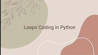 Loops Coding in Python #class8 #computereducation #computerscience #viral 