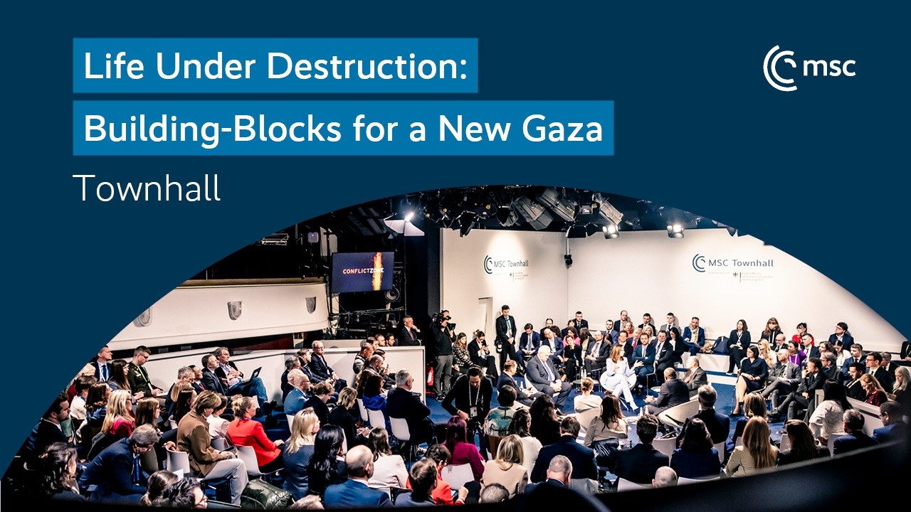 Life Under Destruction: Building-Blocks for a New Gaza | Townhall