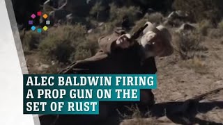 Alec Baldwin firing prop gun days before fatal Rust shooting