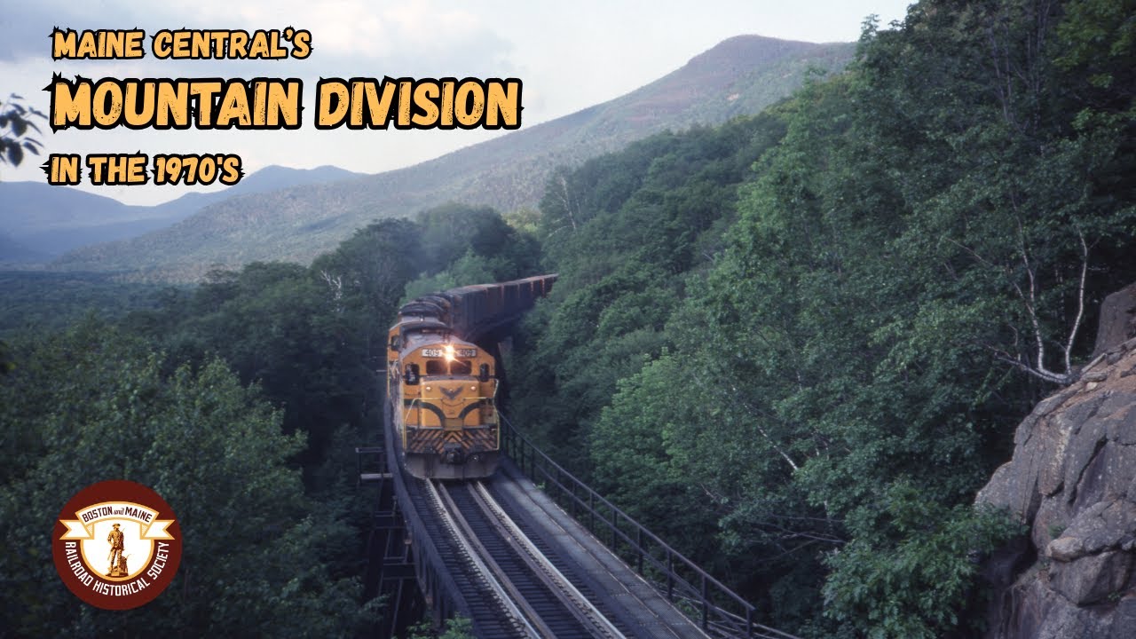 Горное отделение Maine Central Railroad в 1970-х годах